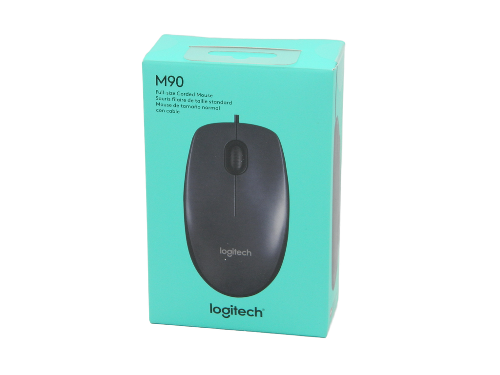 Mouse Alambrico Usb Negro M90 Logitech