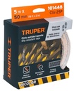 Cinta Antiderrapante Amarillo / Negro 5 cms x 5 mts 101448 Truper