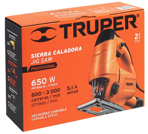 Sierra Caladora Profesional 650W 15422 Truper