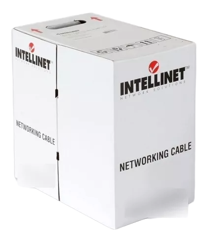 Cable UTP CAT5e Interior Gris 305 mts Intellinet