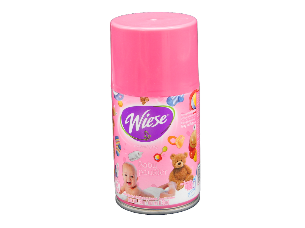 Repuesto Aromatizante Aerosol 180 grs Bebe C/ 12 pzs Wiese