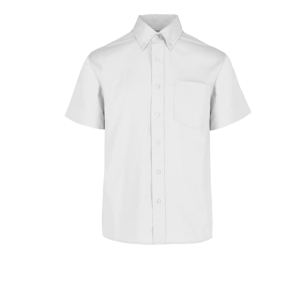 Camisa Gabardina Caballero Manga Corta 50% Algodón 50% Poliester Blanco Grande Yazbek