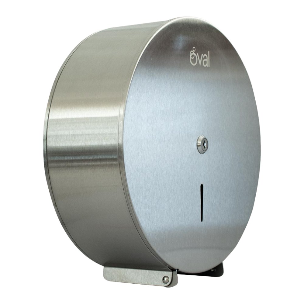 Despachador Higienico Jumbo Acero Inox DV048 Oval