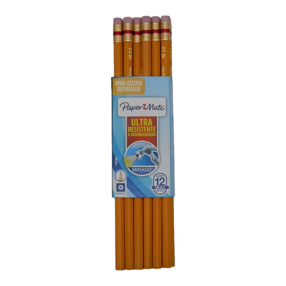 Lapiz Mirado #2.5 C/ 12 pzs Newell