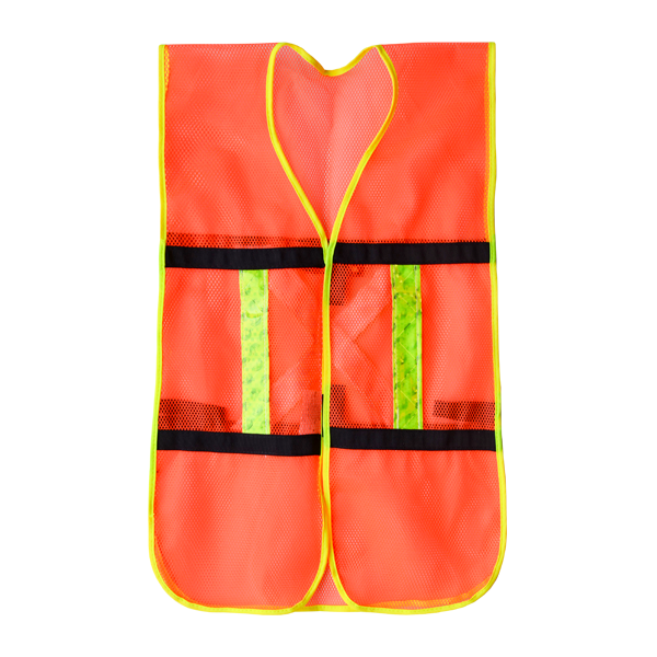 Chaleco Malla Alta Visibilidad Naranja Jyrsa