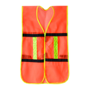 Chaleco Malla Alta Visibilidad Naranja Jyrsa
