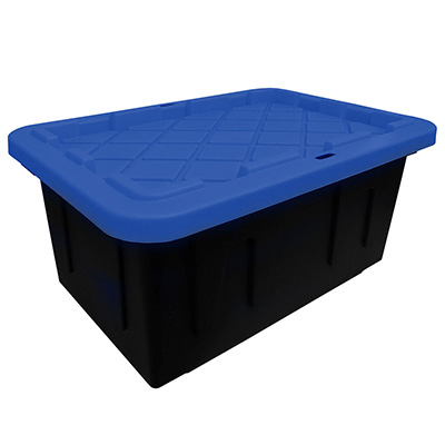 Caja Plastico Uso Rudo 42 Lts Negro