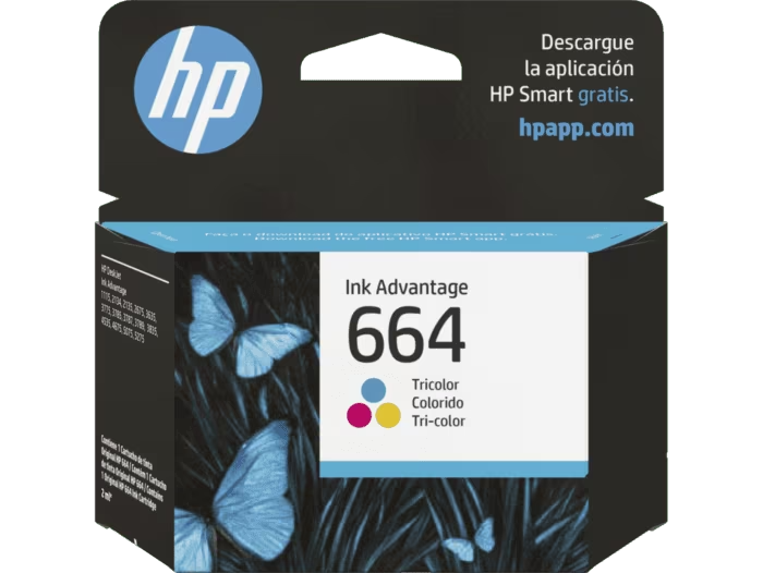 Cartucho HP 664 Color