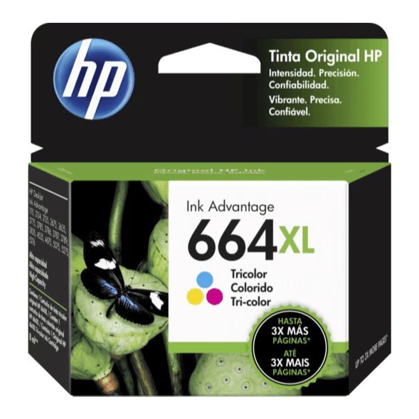 Cartucho HP 664XL Color