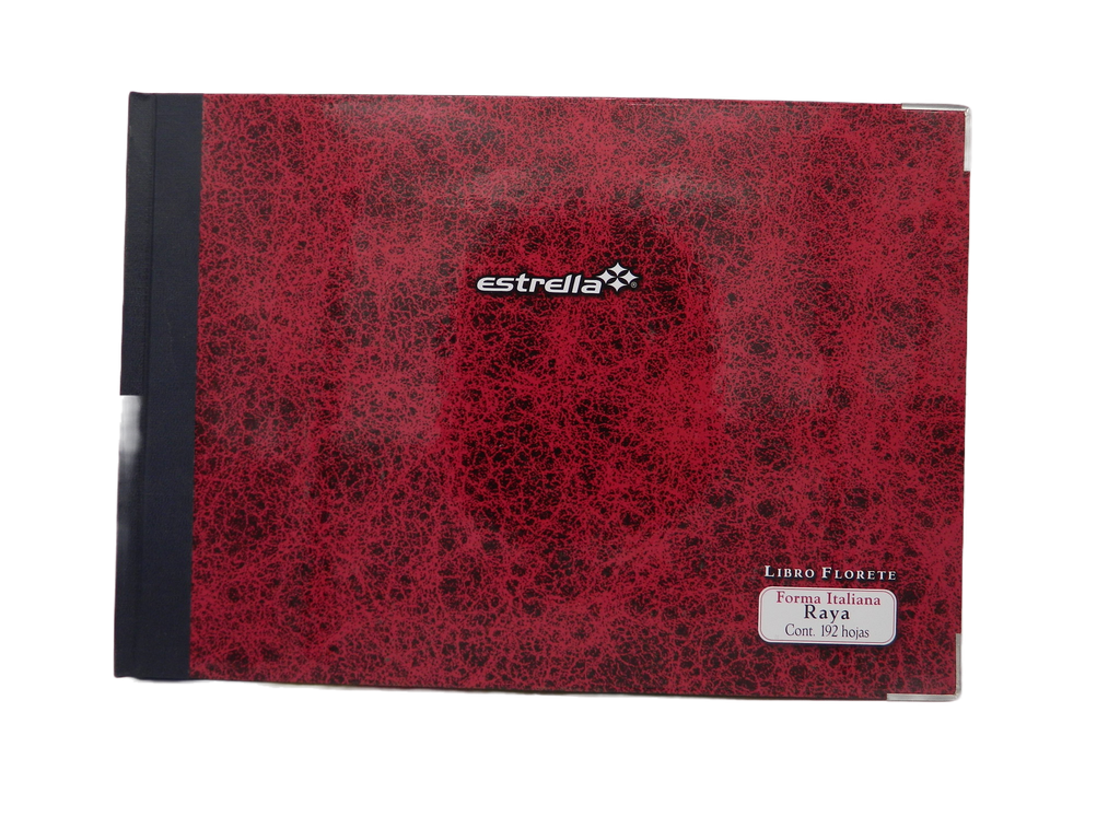 Libro Florete F/ Italiano Rayado C/ 192 hjs Estrella