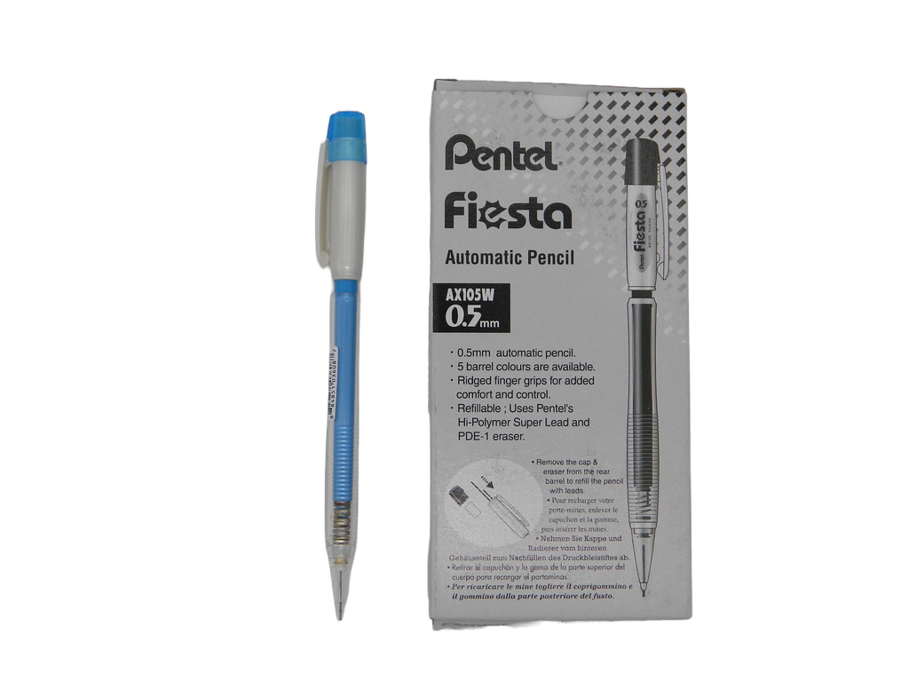 Lapicero Fiesta 0.5 mm Azul Cielo C/ 12 pzs Pentel