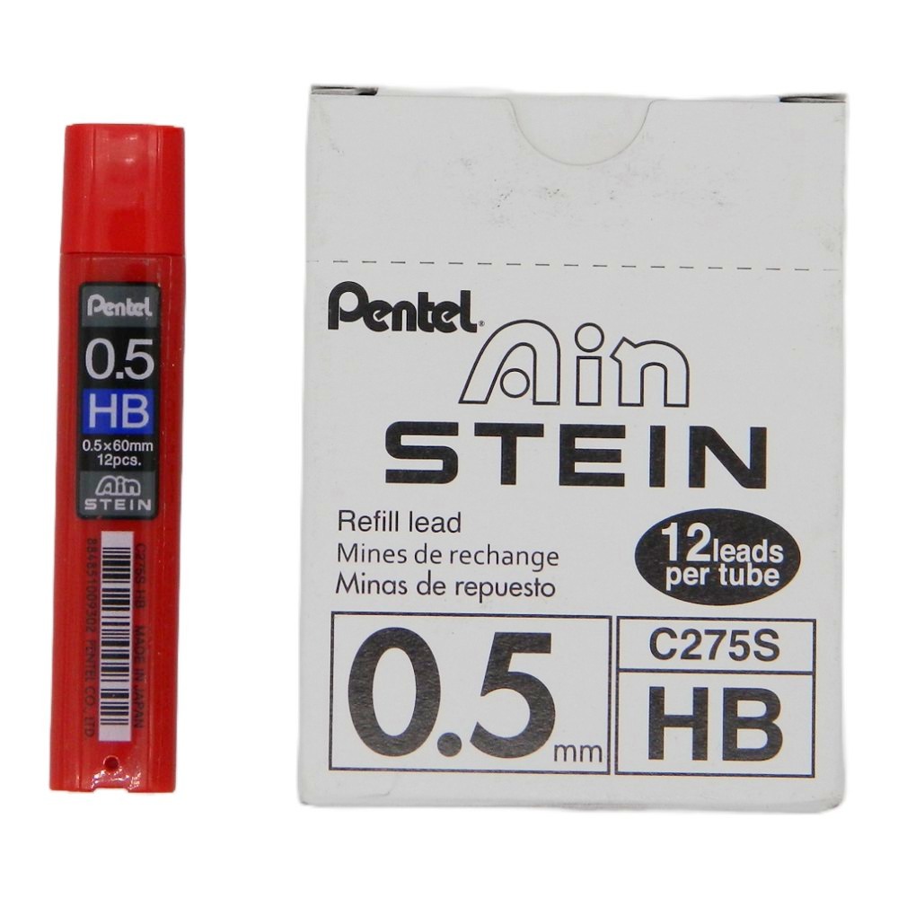 Puntillas Stein 0.5 mm C/ 12 puntillas C/ 12 pzs Pentel