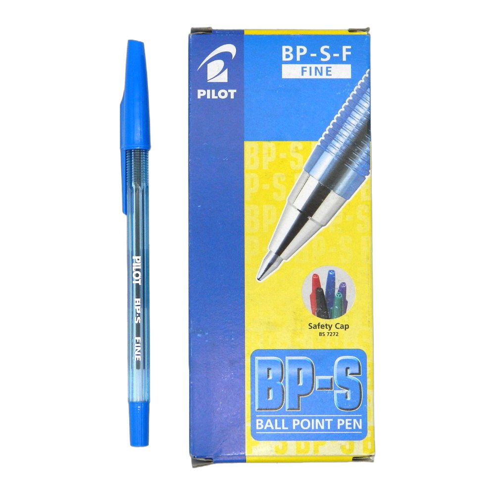 Pluma BPS 0.7 mm P/ Fino Azul C/ 12 pzs Pilot