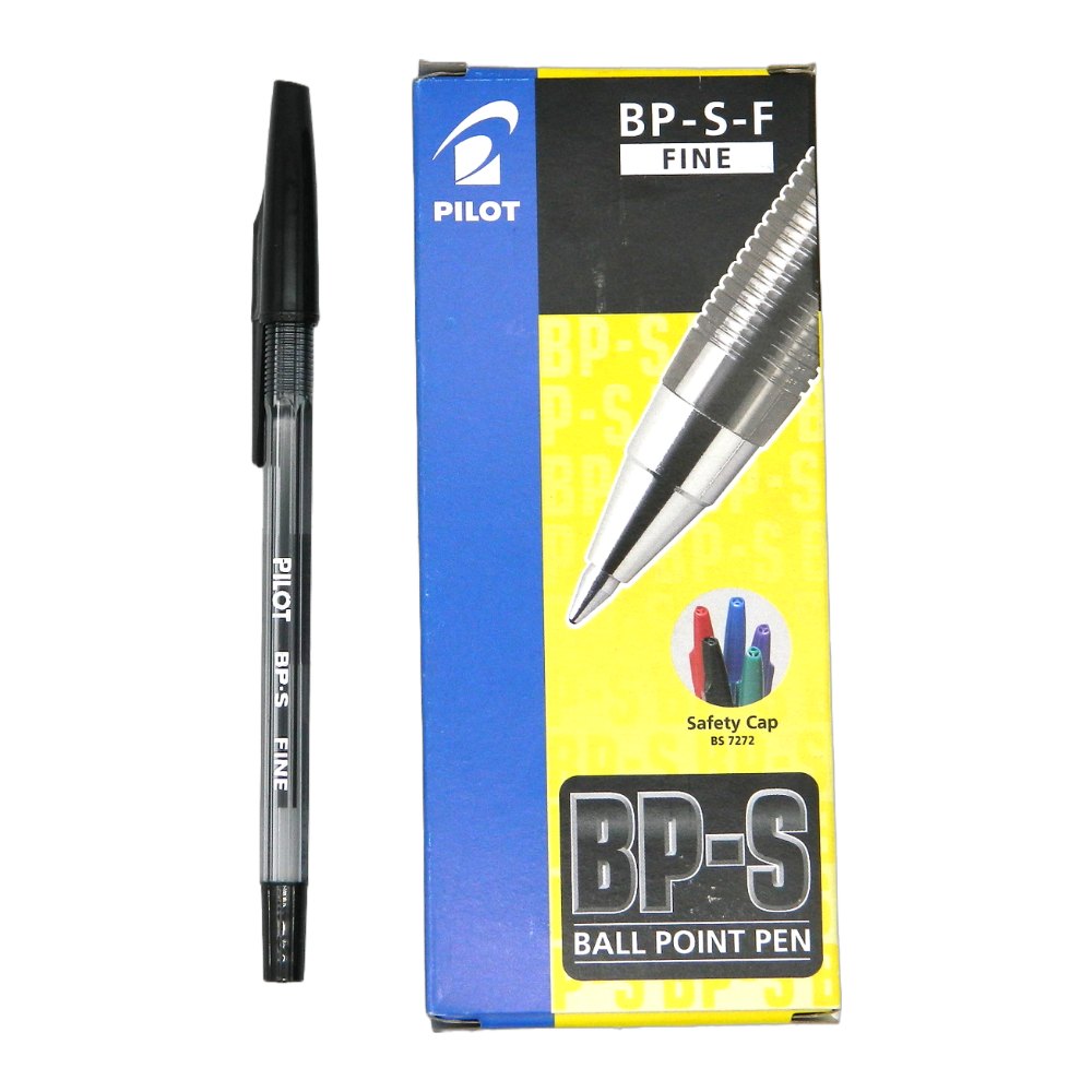 Pluma BPS 0.7 mm P/ Fino Negro C/ 12 pzs Pilot