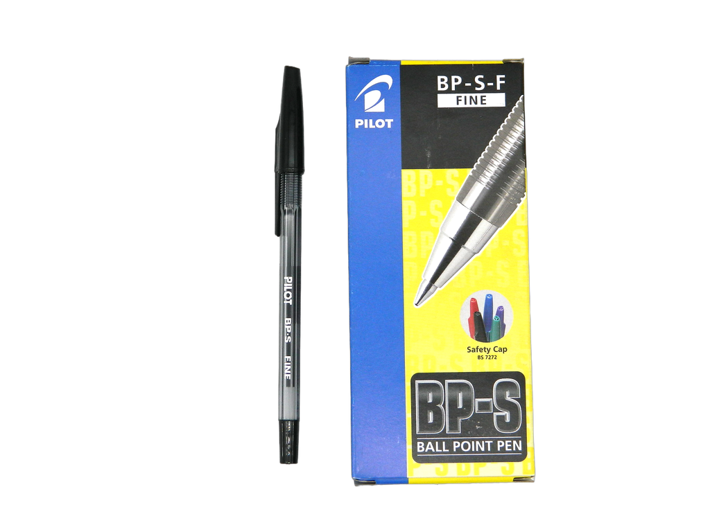 Pluma BPS 0.7 mm P/ Fino Negro C/ 12 pzs Pilot