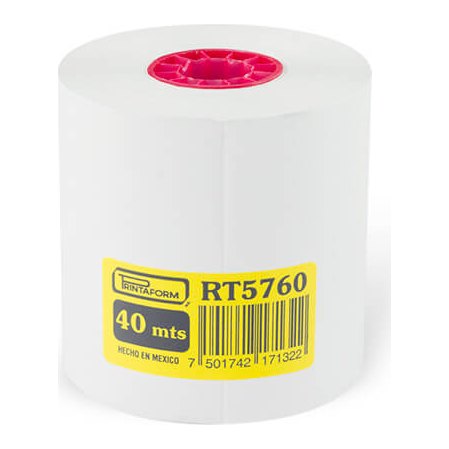 Rollo Termico 57 x 60 C/ 3 pzs Printaform