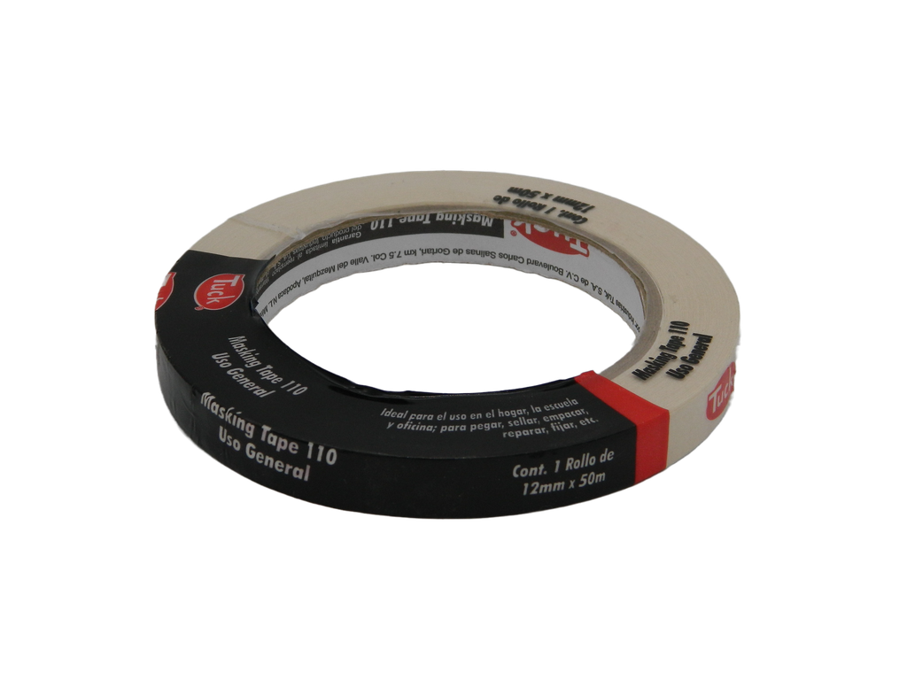 Masking Tape T-110 12 x 50 C/ 72 pzs Tuk