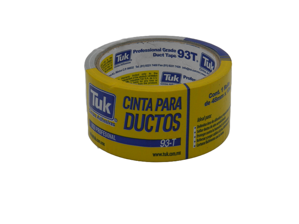 Cinta Ductos T-93 48 x 10 C/ 6 pzs Tuk