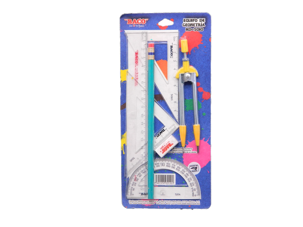 Juego Geometrico 5010 Baco