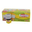 Pintura Acrilica Bacrilic 357-A Café 20 ml C/ 10 pzs Baco