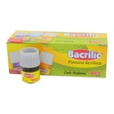 Pintura Acrilica Bacrilic 357-A Café 20 ml C/ 10 pzs Baco