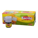 Pintura Acrilica Bacrilic 360 Violeta 20 ml C/ 10 pzs Baco