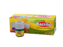 Pintura Acrilica 363 Verde Esmeralda 15 ml C/ 10 pzs Baco