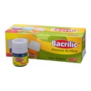Pintura Acrilica Bacrilic 365 Azul Turquesa 20 ml C/ 10 pzs Baco