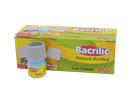 Pintura Acrilica 384 Azul Pastel 15 ml C/ 10 pzs Baco