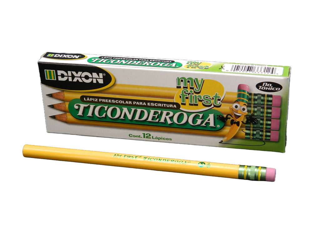 My Primer Lapiz Ticonderoga #2 C/ 12 pzs Dixon