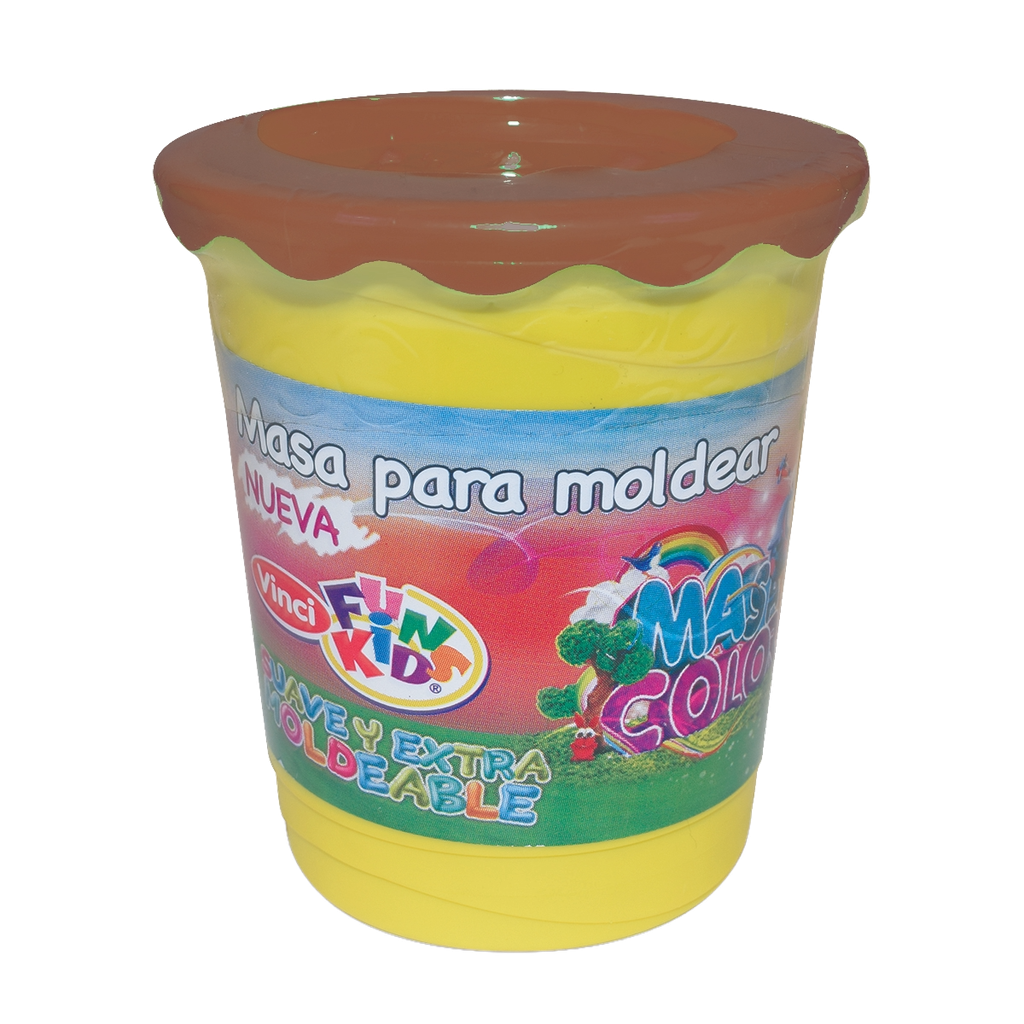 Masa Vinci 140 grs Café C/ 4 pzs Dixon