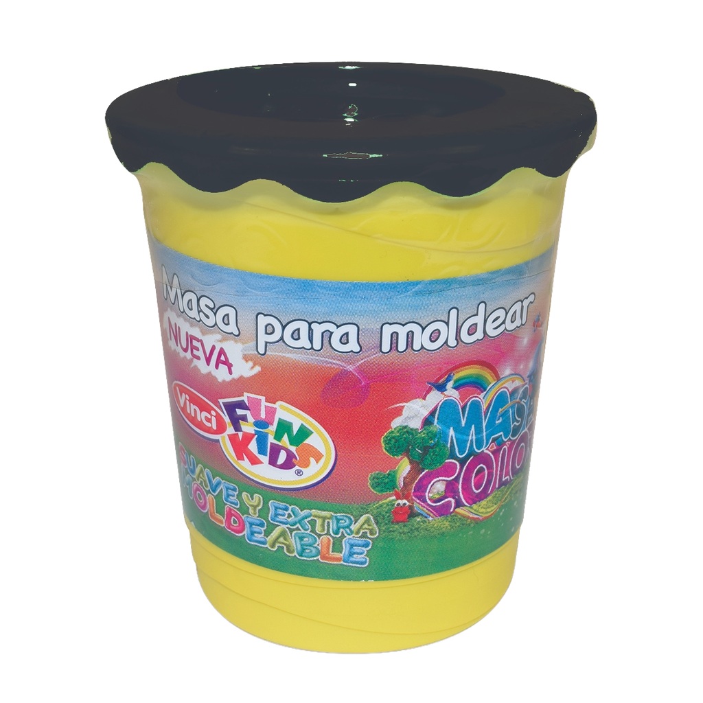 Masa Vinci 140 grs Negro C/ 4 pzs Dixon