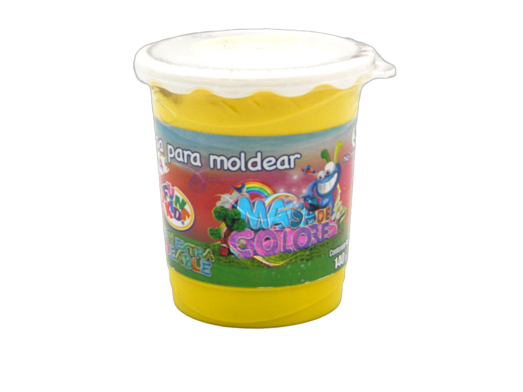 Plastilina 180 grs Vinci Blanca C/ 5 pzs Dixon