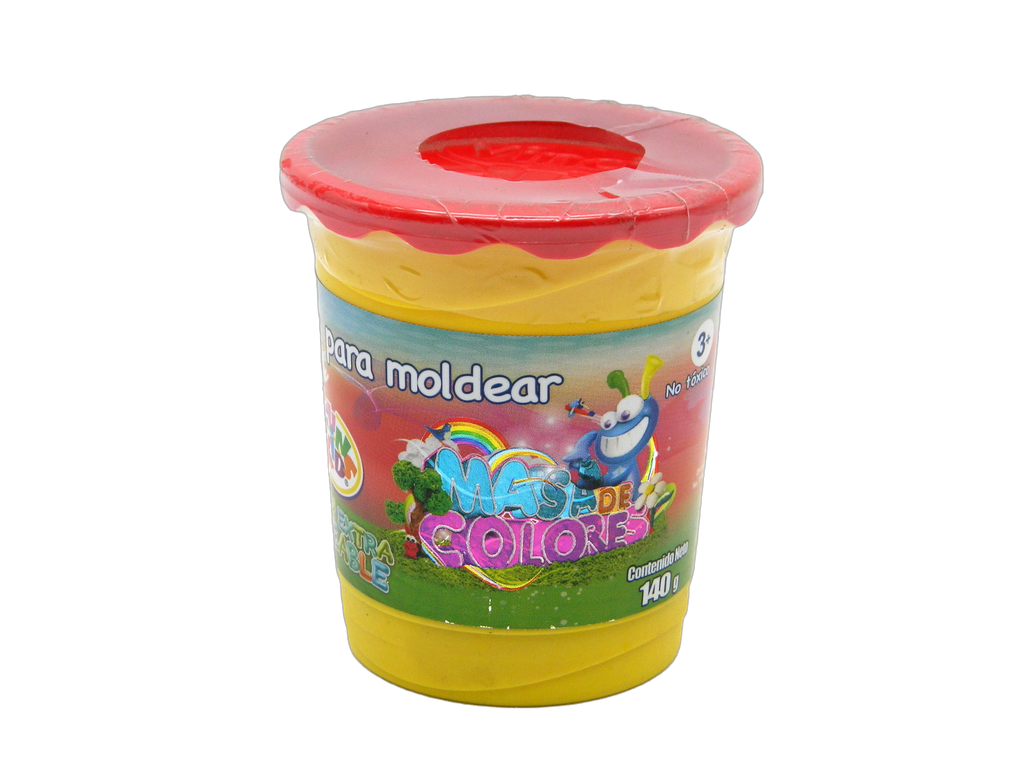 Plastilina 180 grs Vinci Roja C/ 5 pzs Dixon