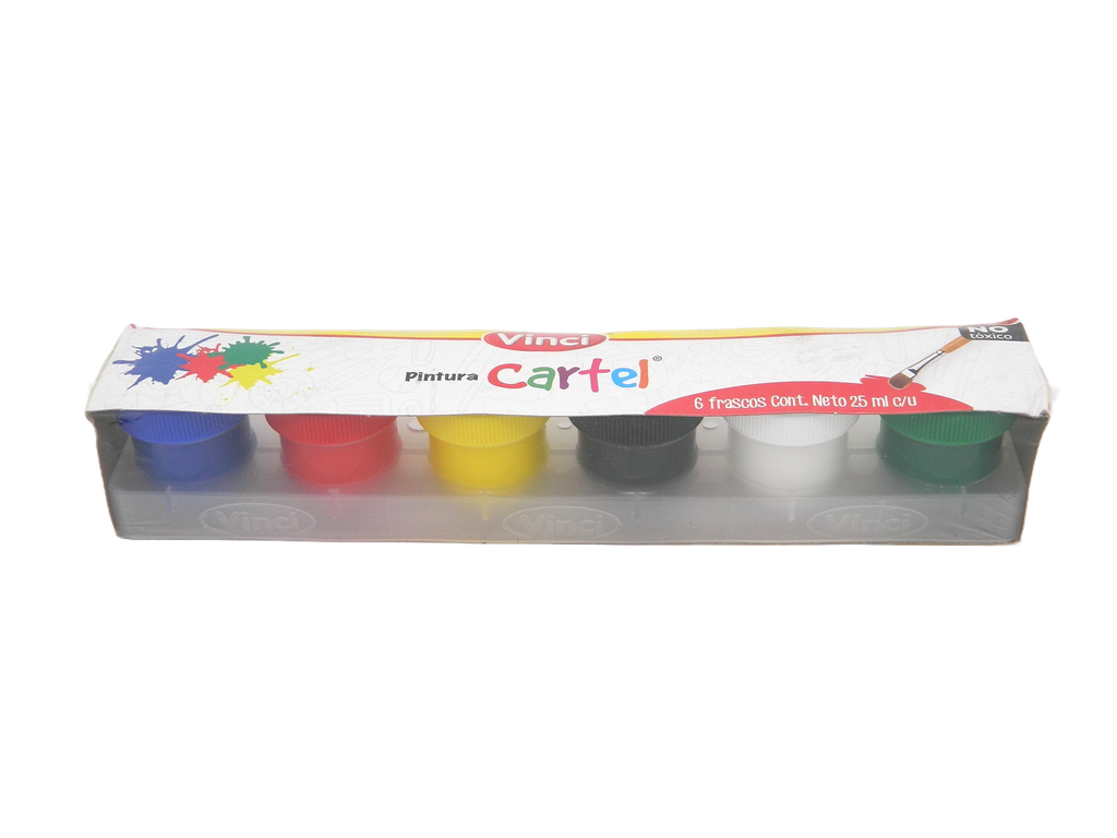 Pintura Cartel Vinci Estuche Escolar Surtidos C/ 6 Dixon