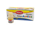 Pintura Acrilica Vinci 042 Crema 25 ml C/ 10 pzs Dixon