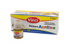 Pintura Acrilica Vinci 060 Oro 25 ml C/ 10 pzs Dixon