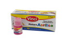 Pintura Acrilica Vinci 101 Rosa Pastel 25 ml C/ 10 pzs Dixon
