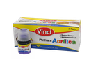 Pintura Acrilica Vinci 120 Morado 25 ml C/ 10 pzs Dixon