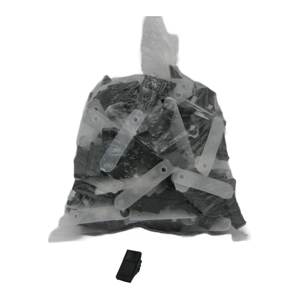 Broche P/ Gafete Caiman Plastico  C/ 100 pzs Mexiquense