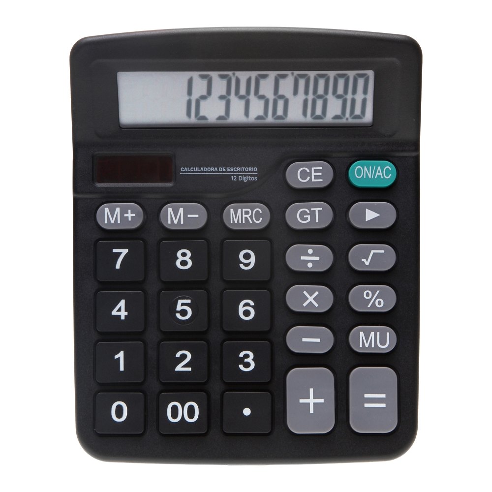 Calculadora Escritorio 12 Digitos Chica Jumbo