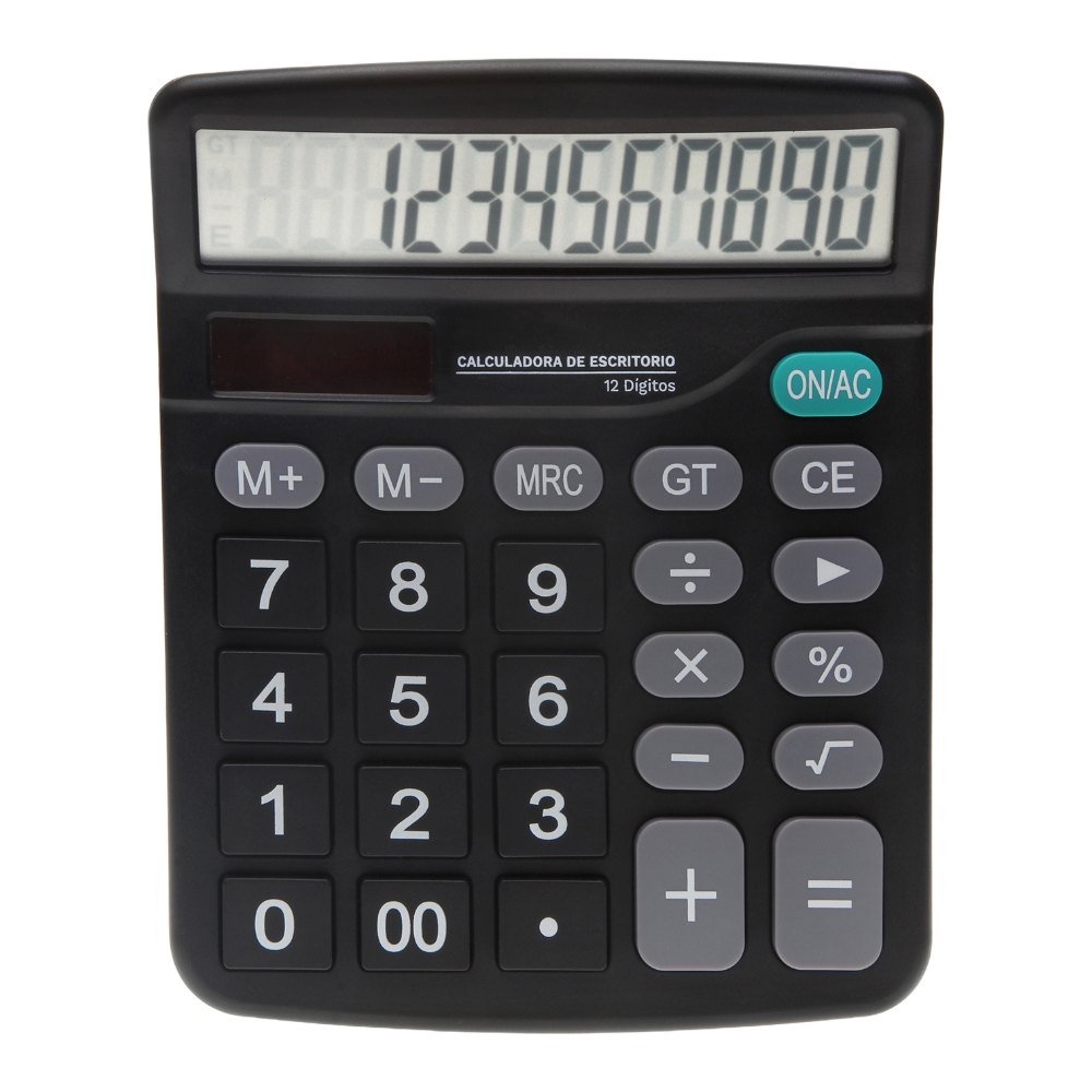 Calculadora Escritorio 12 Digitos Mediana Jumbo