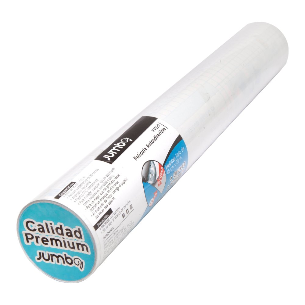 Rollo Contact Papel Autoadherible 45 x 20 mts Jumbo