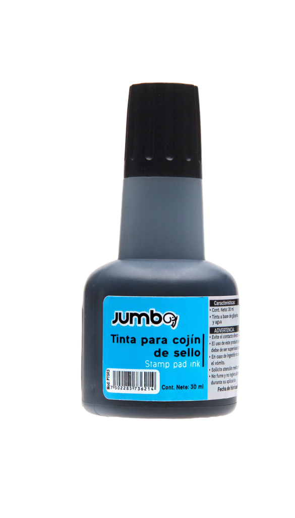 Tinta P/ Sello Negro 30 ml Jumbo