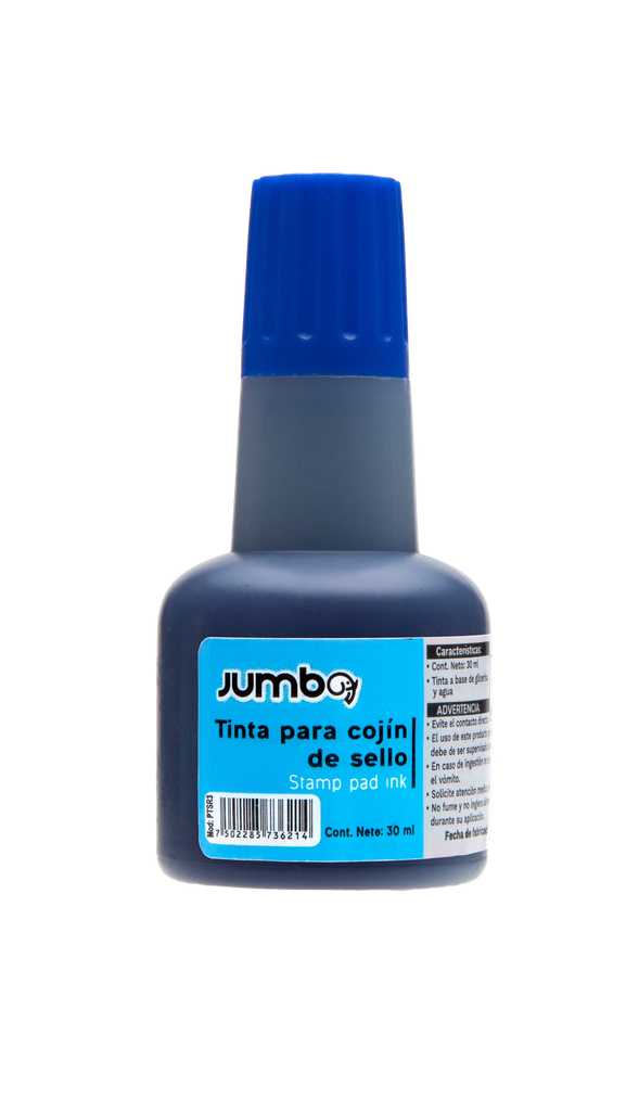 Tinta P/ Sello Azul 30 ml Jumbo