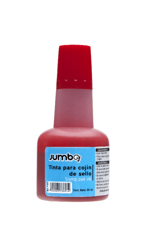 Tinta P/ Sello Rojo 30 ml Jumbo