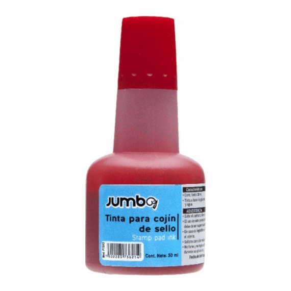 Tinta P/ Sello Rojo 30 ml Jumbo