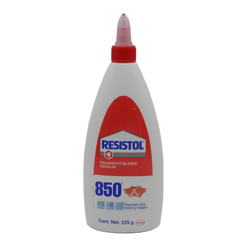 Pegamento Blanco Resistol 850 225 grs Henkel
