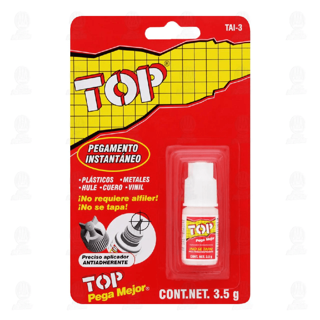 Pegamento Instantaneo 3.5 grs Top