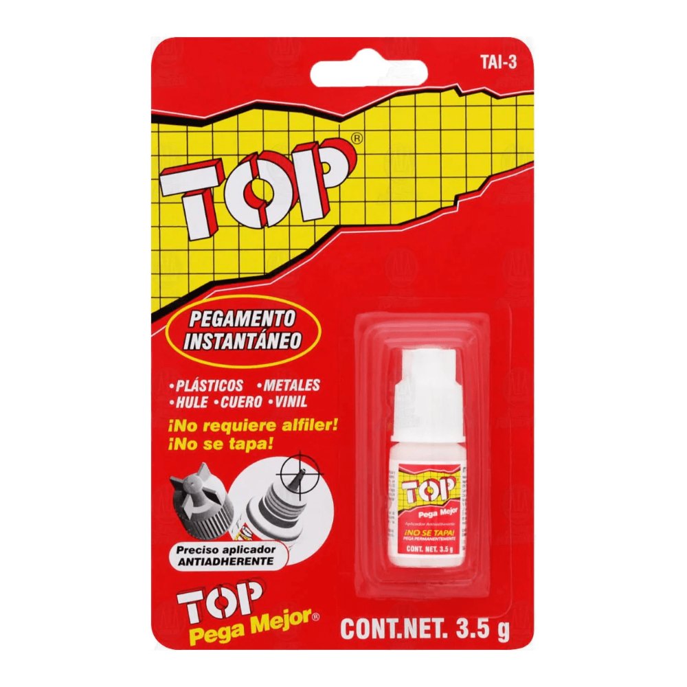 Pegamento Instantaneo 3.5 grs Top